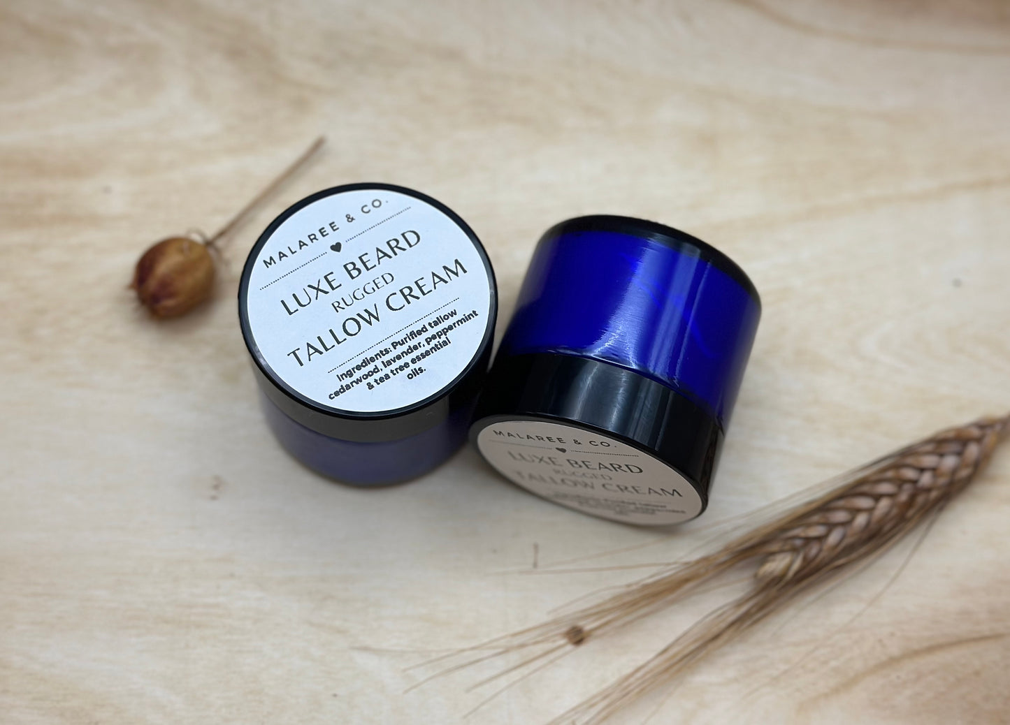 Luxe Beard Tallow Cream {Rugged}