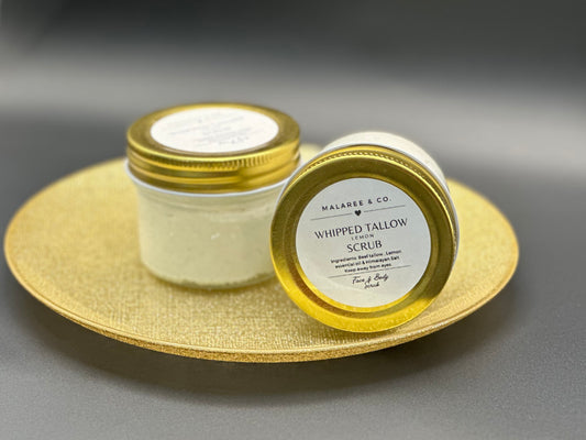 Tallow Salt Scrub {Eucalyptus}